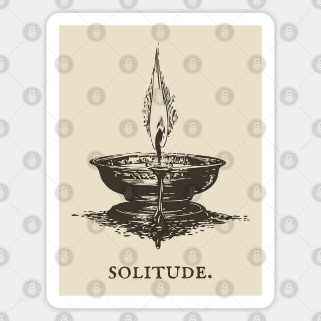 Antique Oil Lamp of Quiet Contemplation Sticker by TuncGK