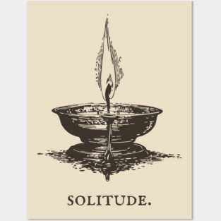 Antique Oil Lamp of Quiet Contemplation Posters and Art