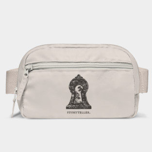 Magical Keyhole to Another World Illustration Bag
