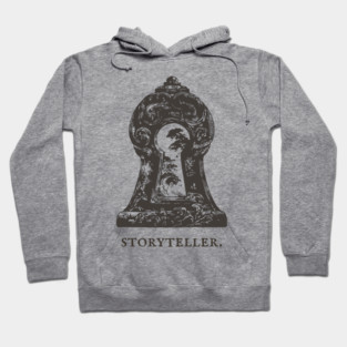 Magical Keyhole to Another World Illustration Hoodie