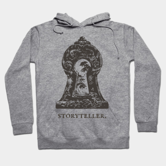 Magical Keyhole to Another World Illustration Hoodie by TuncGK