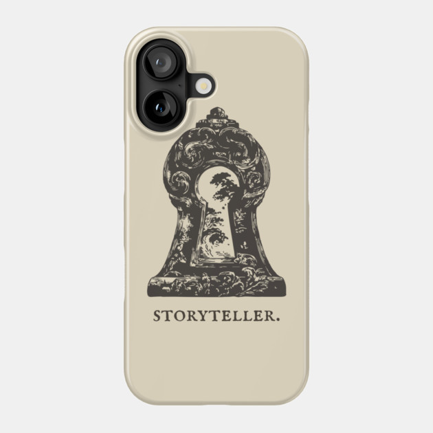 Magical Keyhole to Another World Illustration Phone Case by TuncGK