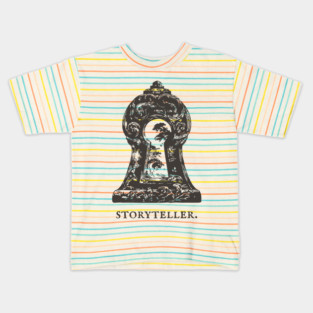 Magical Keyhole to Another World Illustration Kids T-Shirt