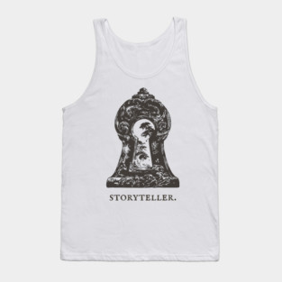Magical Keyhole to Another World Illustration Tank Top