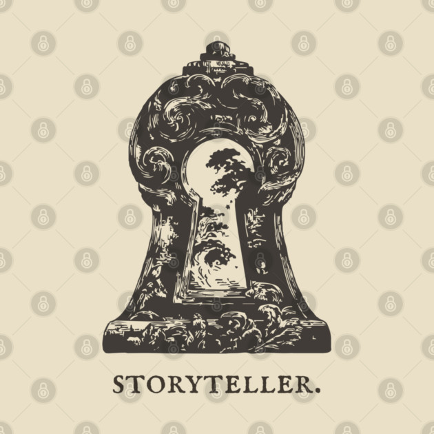 Magical Keyhole to Another World Illustration by TuncGK