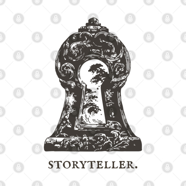 Magical Keyhole to Another World Illustration by TuncGK