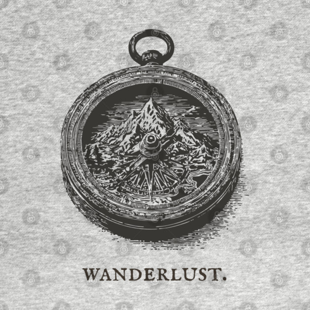 Vintage Mountain Compass for the Adventurer by TuncGK