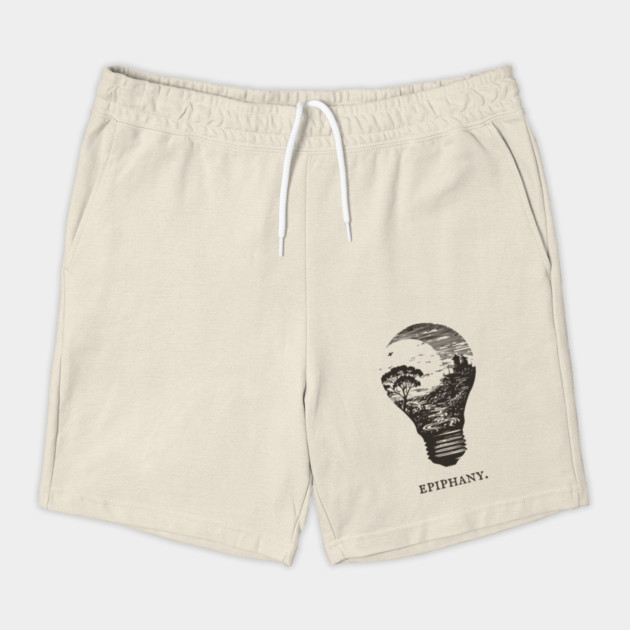 World in a Lightbulb Creative Epiphany Illustration by TuncGK