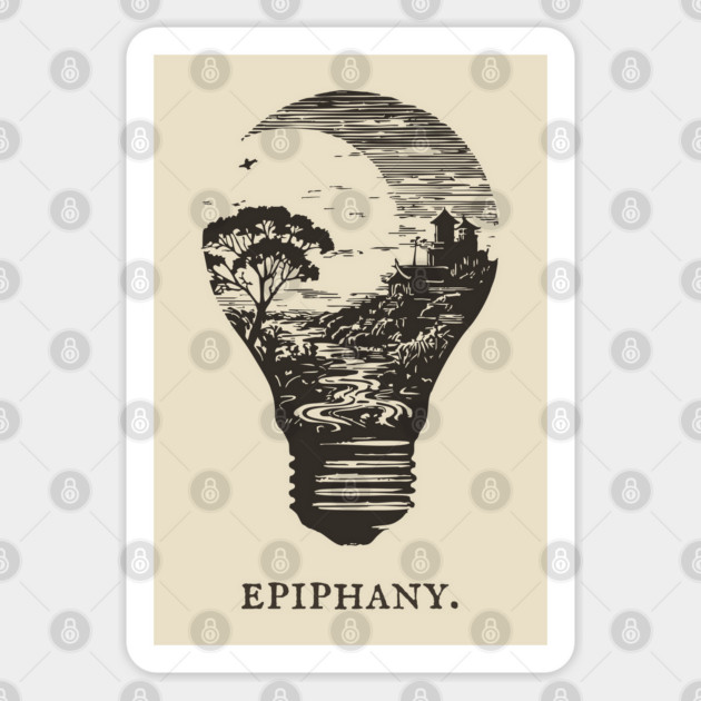 World in a Lightbulb Creative Epiphany Illustration Sticker by TuncGK