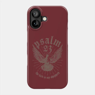 psalm 23 The lord is my shepherd Phone Case
