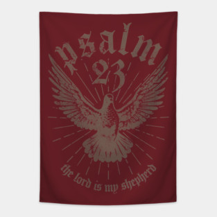 psalm 23 The lord is my shepherd Tapestry