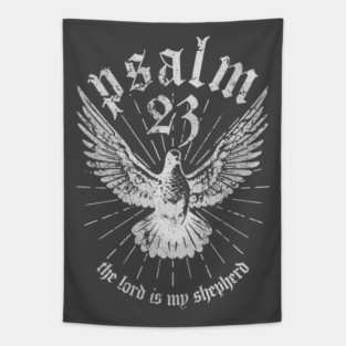 psalm 23 The lord is my shepherd Tapestry