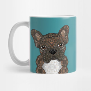 Brindle Frenchie Mug
