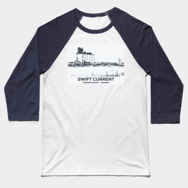 Swift Current - Saskatchewan Baseball T-Shirt by Lakeric