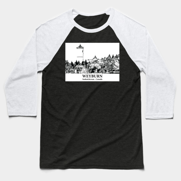 Weyburn - Saskatchewan Baseball T-Shirt by Lakeric
