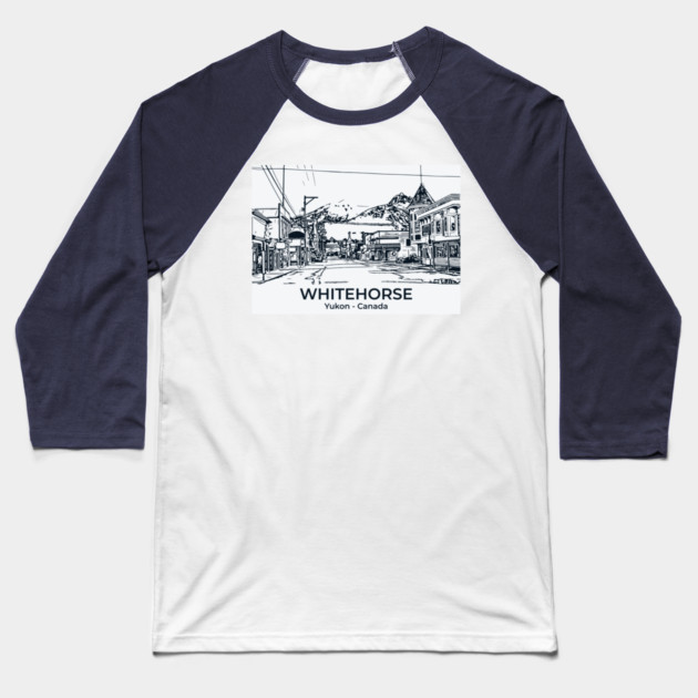 Whitehorse - Yukon Baseball T-Shirt by Lakeric