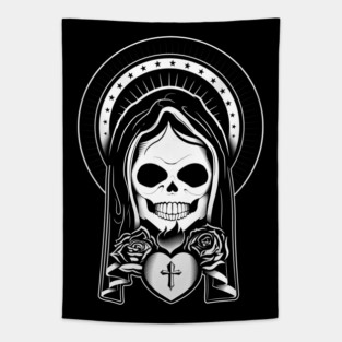 Santa Muerte Tapestry