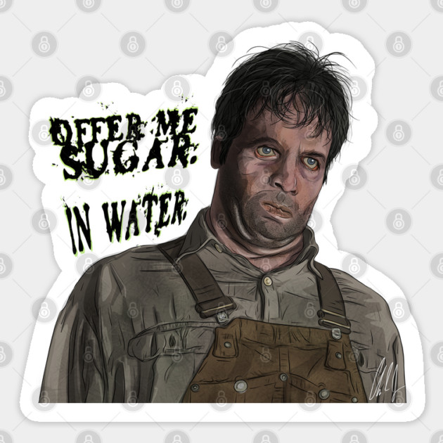 Men in Black: SUGAR. IN WATER. Sticker by 51Deesigns
