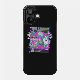 The Studio – Stoner Vaporwave Smokefest Design Phone Case