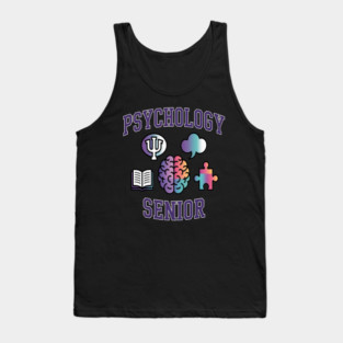 Psychology Graduation Senior Celebration Grad Party Tank Top