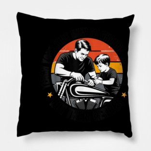 Teach Your Kids To Change Their Oil Not Their Gender Funny Pillow