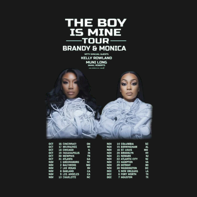 The Boy Is Mine Tour Brandy and Monica Concert Hoodie