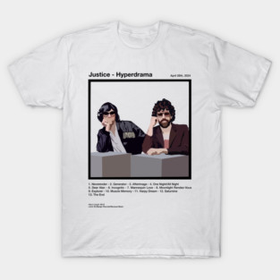 Justice Hyperdrama Poster Art T-Shirt