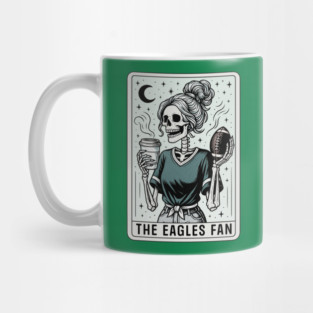 Philadelphia Eagles Shirts Halloween Tarot Skeleton The Eagles Fan M5759 Mug