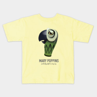 Mary Poppins - Alternative Movie Poster Kids T-Shirt