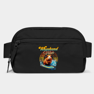 Wheekend Vibes Pun Surfing Guinea Pig Bag