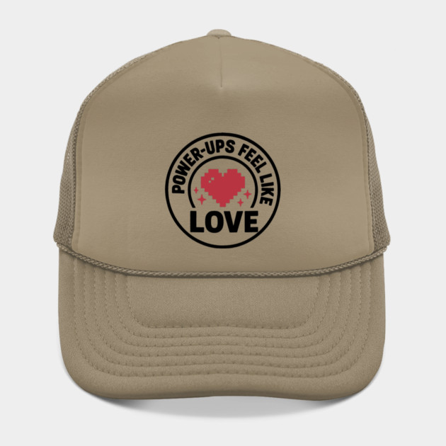 Power Ups Feel Like Love by DIGITAL MERCH CREATIONS