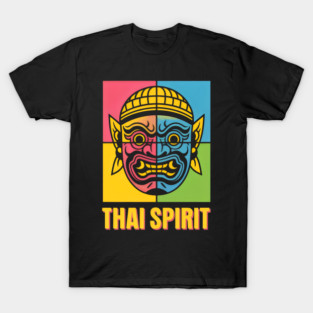Pop Art Thai Spirit with Dynamic Symmetry T-Shirt