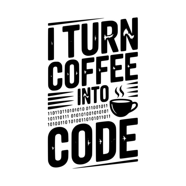 I Turn Coffee Into Code by Frank Ring