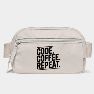 Code Coffee Repeat Bag