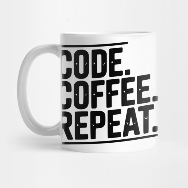 Code Coffee Repeat by Frank Ring
