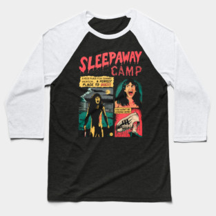 Sleepaway Camp Horror Movie Baseball T-Shirt