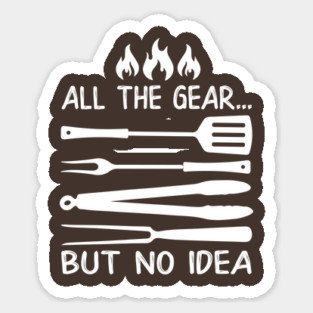 Funny Bad Chef and Cook Quote Sticker