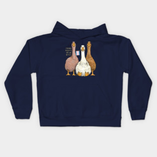 Trans Rights Or We Bites Geese Kids Hoodie