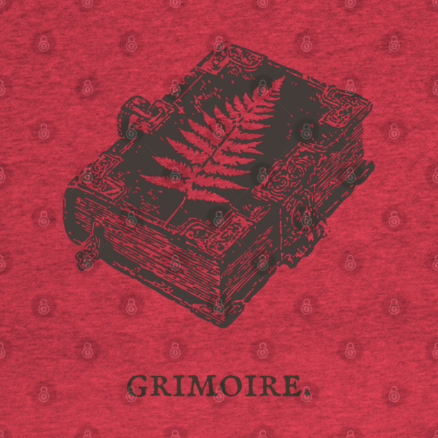 Ancient Grimoire Book of Spells Illustration by TuncGK