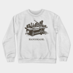 Vintage Woodworking Tools for the Craftsman Crewneck Sweatshirt