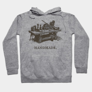 Vintage Woodworking Tools for the Craftsman Hoodie