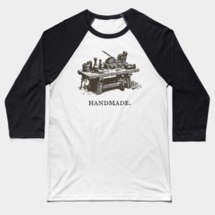 Vintage Woodworking Tools for the Craftsman Baseball T-Shirt