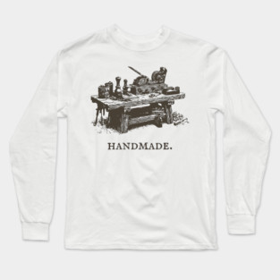 Vintage Woodworking Tools for the Craftsman Long Sleeve T-Shirt