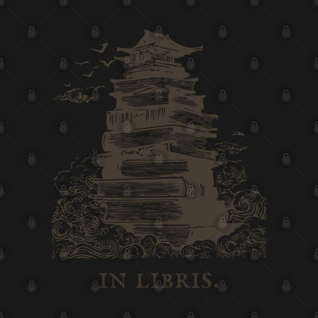 In Libris Tower of Books for the Scholar by TuncGK