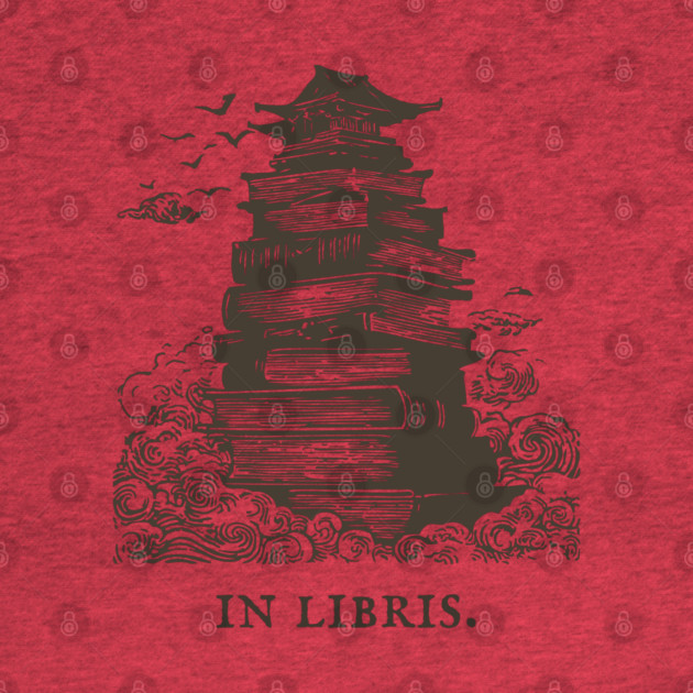 In Libris Tower of Books for the Scholar by TuncGK