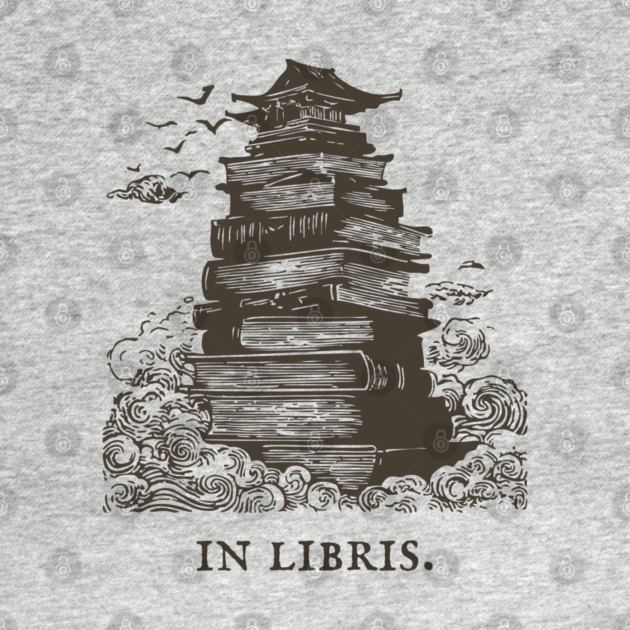 In Libris Tower of Books for the Scholar by TuncGK