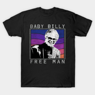 Baby Billy Free Man Vintage Style T-Shirt