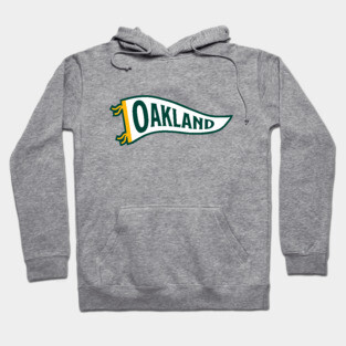 Oakland Pennant - Green Hoodie
