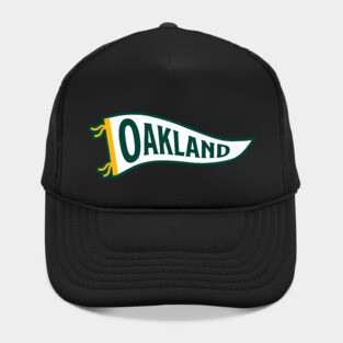 Oakland Pennant - Green Hat