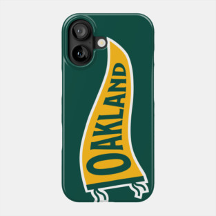 Oakland Pennant - Green 2 Phone Case
